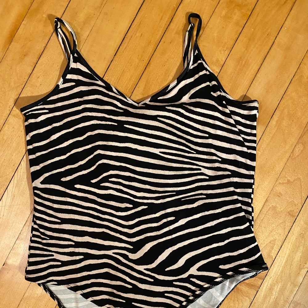 Zebra bodysuit